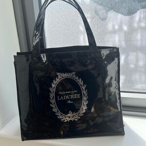 Black Laduree Insulated Tote Bag